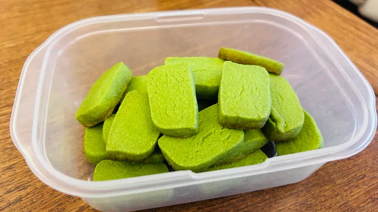 大獲好評的抹茶餅乾