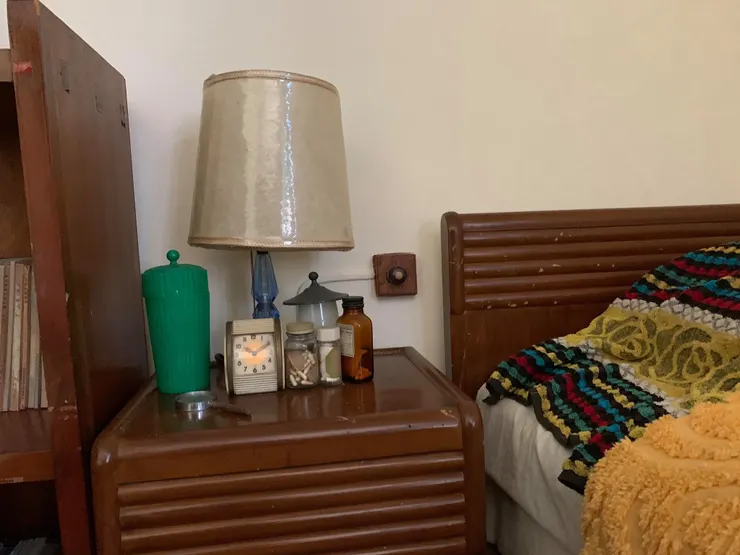 胡適的臥室(胡適故居室內禁止拍照。圖片取自胡適紀念館網站)