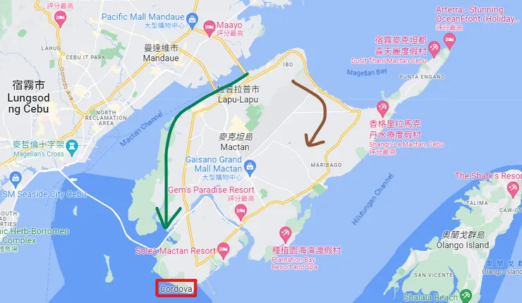 這週行程：綠色路線前往Cordova