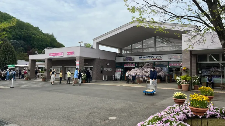 售票亭也在門口。