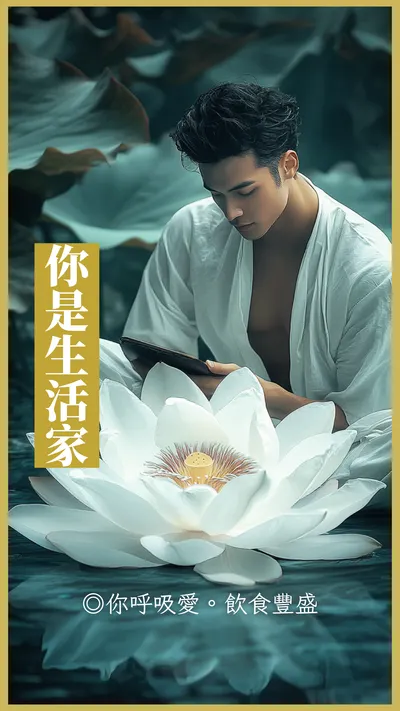 你已經是生活家——你呼吸愛，飲食豐盛