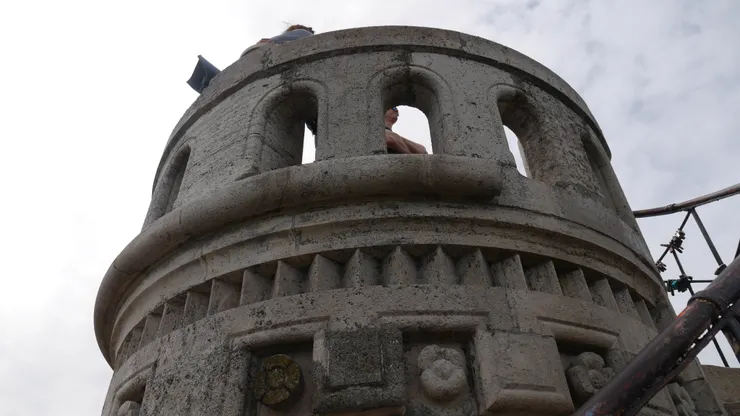 最頂端還有一個小小觀景台