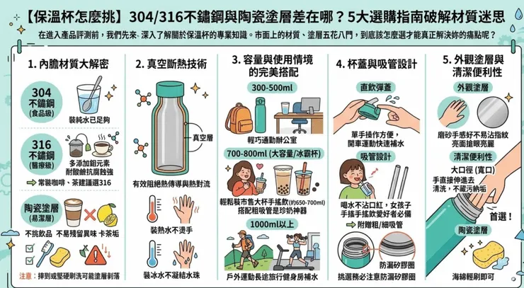 【保溫杯怎麼挑】