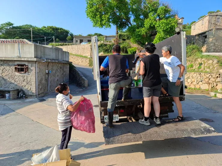 原來東莒是這樣收垃圾