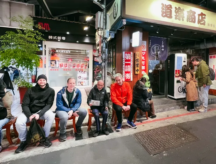 謝謝你們來台灣探望婆西