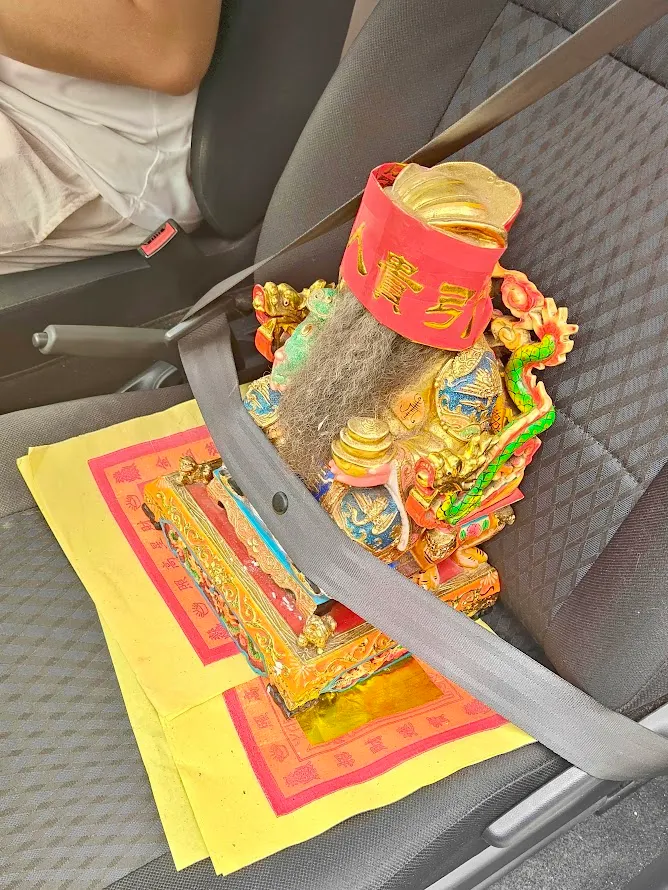 神明當然也要系安全帶