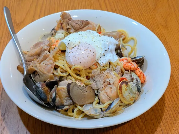 檸檬山海義大利麵