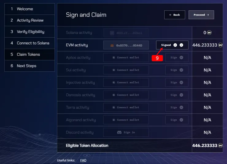 空投日誌#13｜蟲洞 Wormhole 空投，領取教學