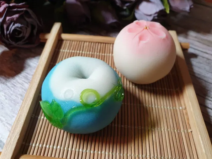 我親手製作的上生菓子