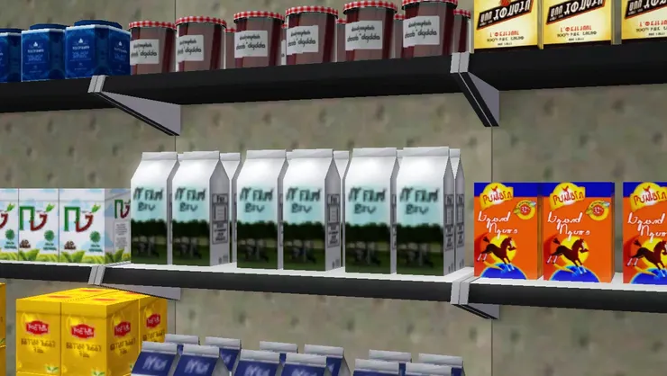 盒裝奶和麥片也是很多人喜歡的早餐配搭。