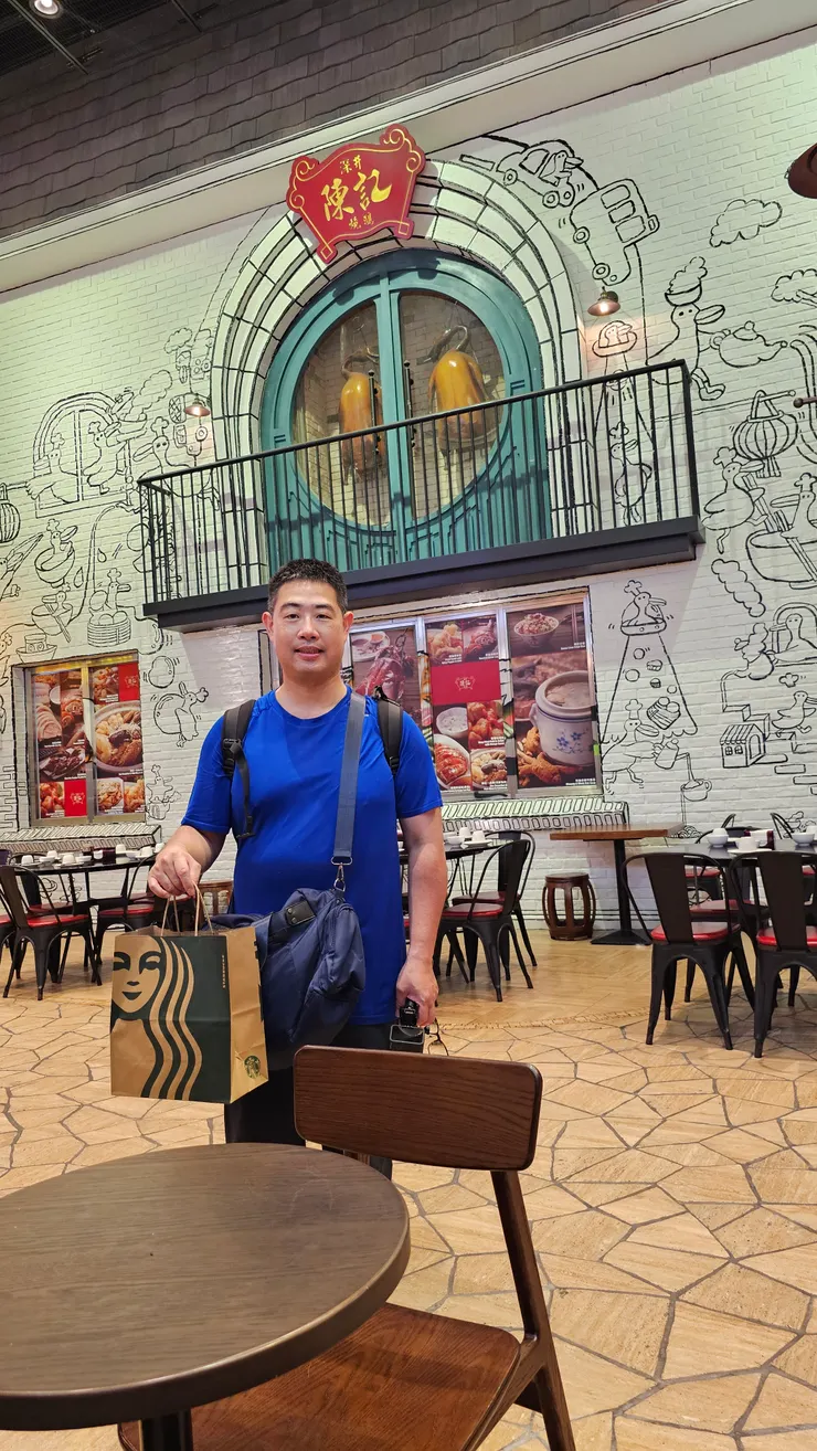 澳門新濠天地樓上的美食街!