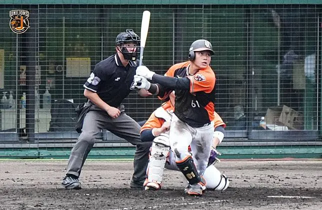 統一獅大物黃勇傳(圖片來源:統一獅fb)