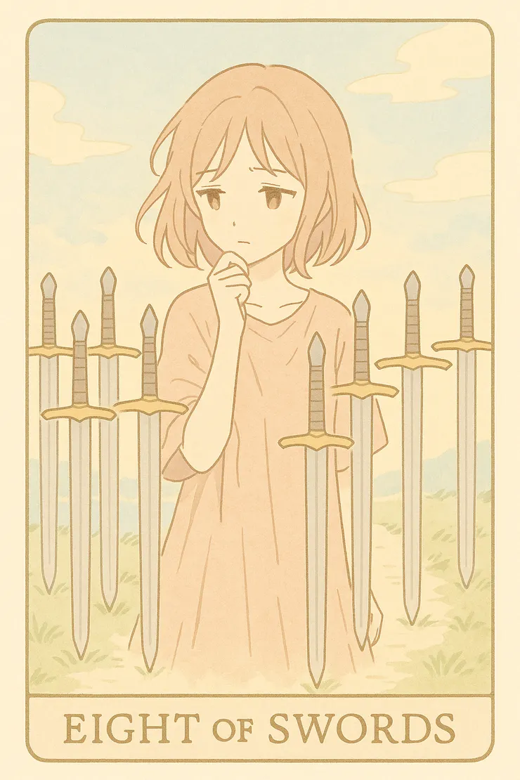 寶劍8（Eight of Swords）