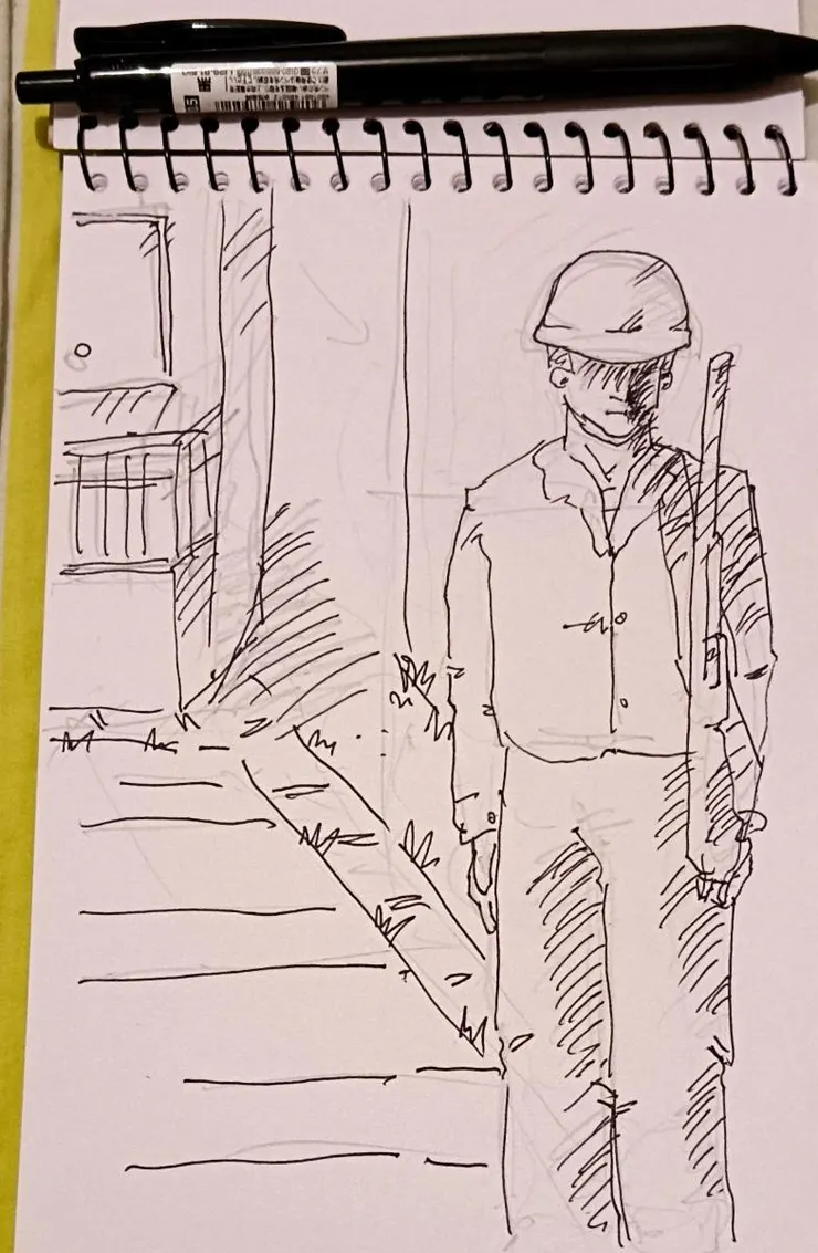 斑馬牌細字筆定稿