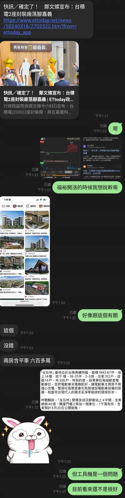 台積電嘉義與股票