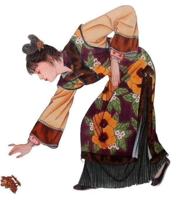 ㄚ環翠縷幫主子史湘雲撿得寶玉丟失的金麒麟