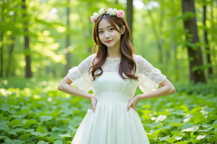 hands on hips, 雙手叉腰