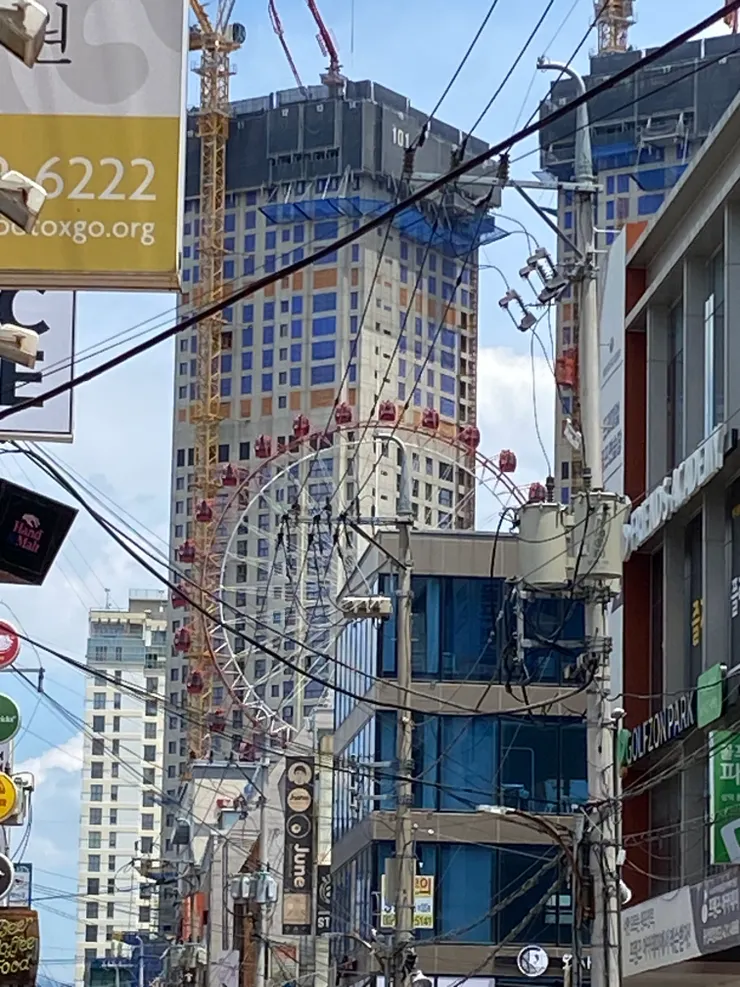 到處在建設的大邱市