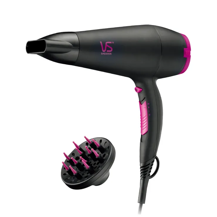 【英國VS沙宣】電氣石柔髮負離子吹風機 VS5543PIW