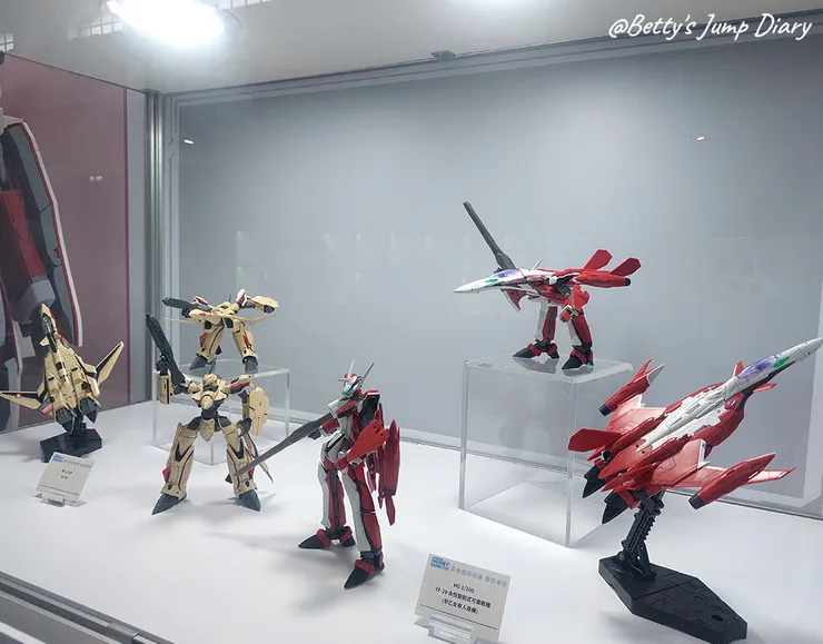 ▲2023萬代組裝模型巡迴特展-台中場/圖片來源:Betty's Jump Diary