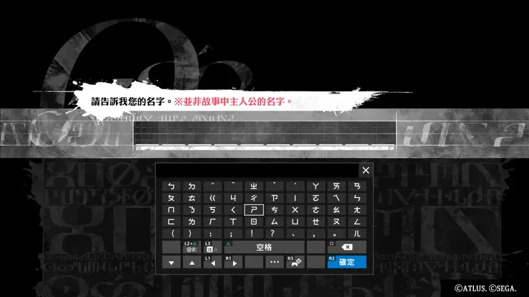 而且也明確地說了，「這不是主角的名字」