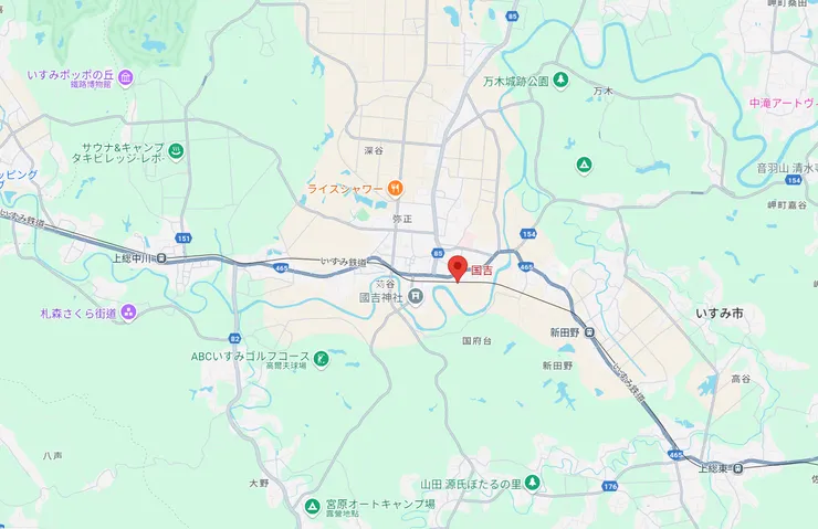 国吉駅map