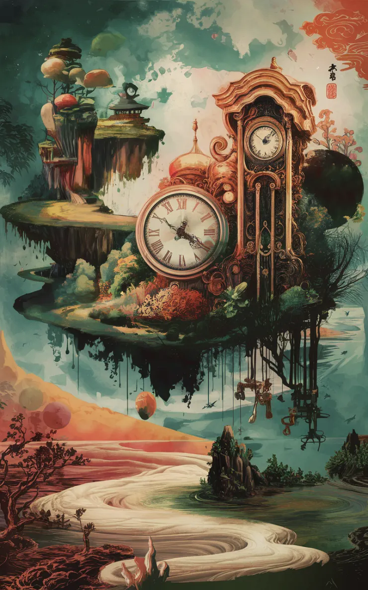 A captivating, hyperrealistic 8K portrait of a bohemian fashion icon, seamlessly blending 3D render, painting, and enthralling artwork. Artists T Mann NYC and Jeremy Mann masterfully fuse watercolor and ink to create a surreal atmosphere. The enigmatic woman wears a flowing white garment and has her face adorned with a mesmerizing pattern and unconventional hairstyling. Her striking expression is accentuated by polka-dot patterns inspired by Alberto Vargas art. The piece incorporates elements of typography, cinema, dark fantasy, product, bright colors, ukiyo-e, poster, 3D rendering, painting, wildlife photography, graffiti, fashion, typography, portrait photography, product, dark fantasy, illustration, photo, architecture, and 3D render. The vibrant, vivid artwork exudes an