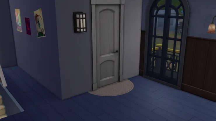 本來沒這個洗手間,是我臨時加上去,不想兄妹爭用洗手間。