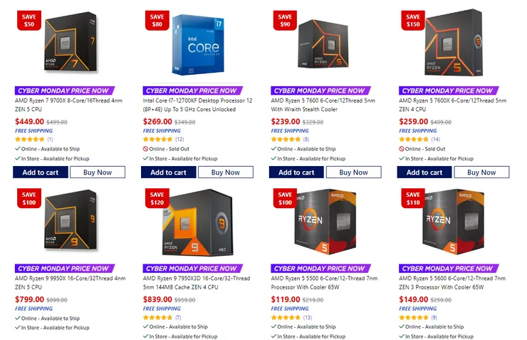 AMD CPU from Canada Computers