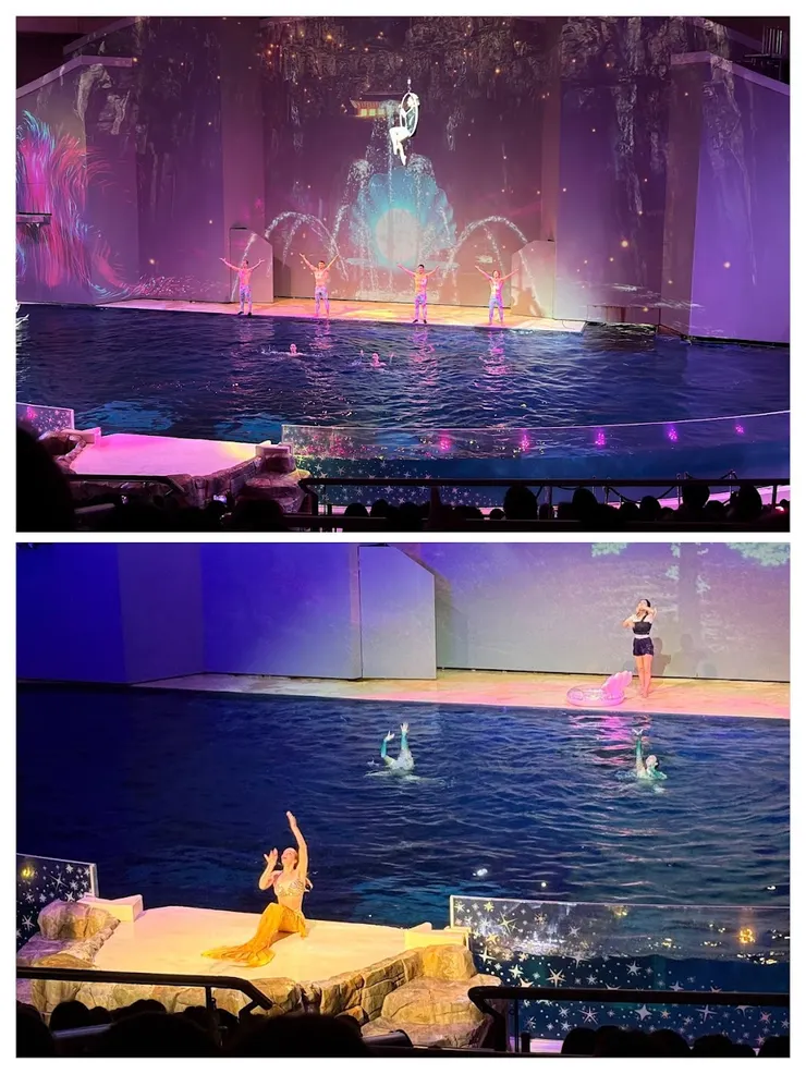 海洋劇場美人魚出場