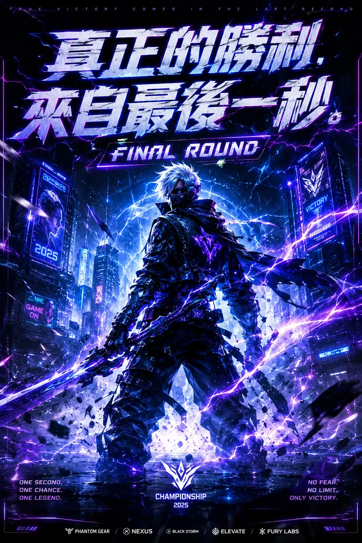 電玩競技海報