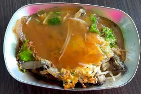 道地的北門蚵仔煎（圖片截圖於網路）