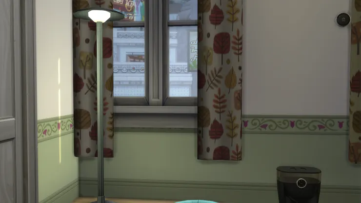 其實起居空間跟主人房的色系和感覺挺相似(因為是同一位戶主)。