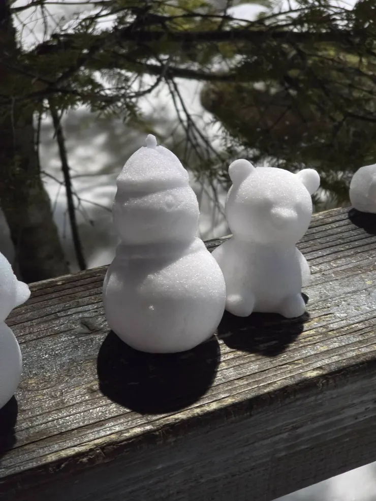 可愛雪人 攝自團員:  楊美怡