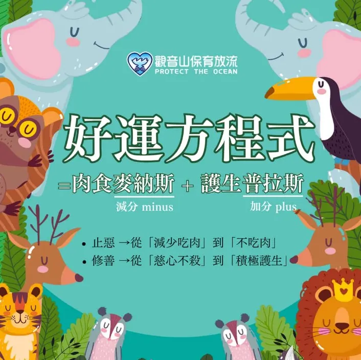 放生開啟好運方程式