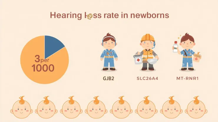 遺傳性聽損並不罕見,也可能是「慢慢變差」的過程。