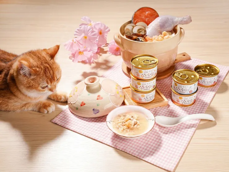 圖說：貪貪推出貓咪副食罐「功夫湯罐」，寵物展期間參與投票試吃，有機會將整箱罐罐帶回家。（資料來源：貪貪Munchee）