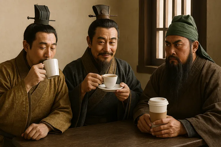 如果三國人物有咖啡,他們會怎麼喝?趣味歷史大揭密