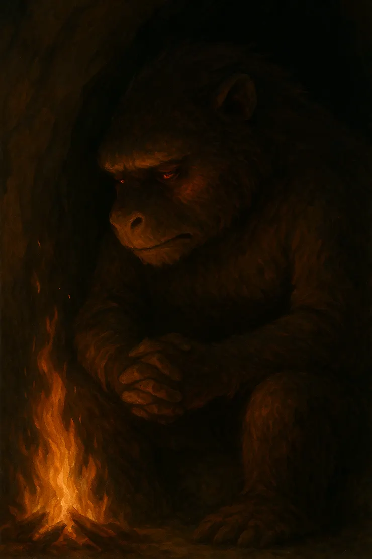 洞穴一隅，秘密隨火焰顫抖著吐露。