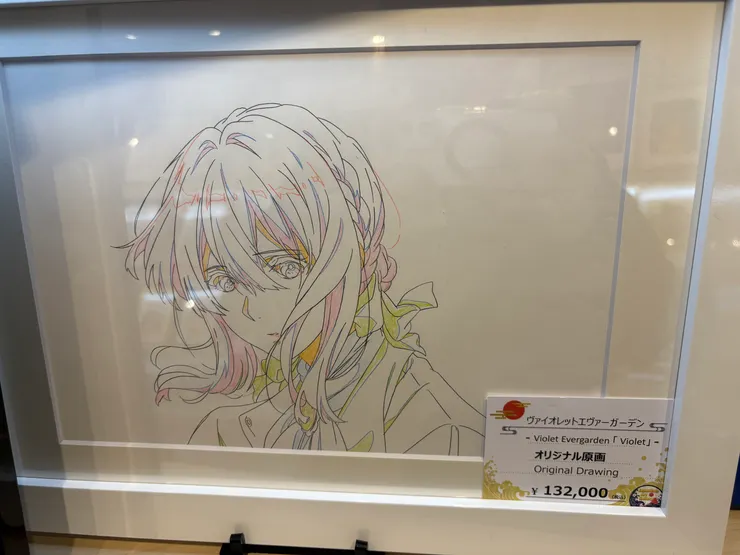 鉛筆的真跡，店員還說要小心、橡皮擦是真的擦得掉的！好想買呀～