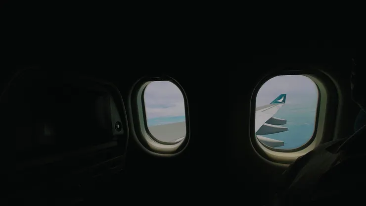 Departure,  Photo: Zora @ Taiwan (from aircraft window, Jul. 29, 2023)