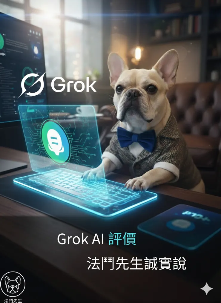 Grok AI 評價法鬥先生誠實說圖