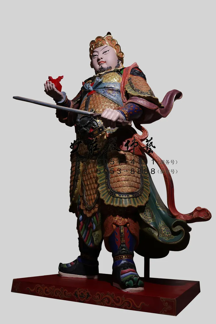 鄧元帥神像右側照