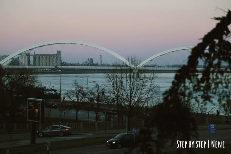 對比下現在寧靜的諾維薩德(拍攝於2024年1月)