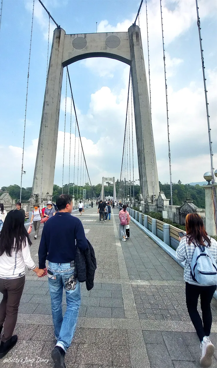 ▲桃園大溪橋/圖片來源：Betty's Jump Diary