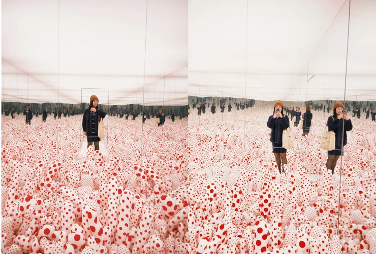 《無限鏡屋 - 陽具原野》1965 / 2013年