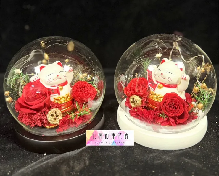 送禮怎麼挑?台南超夢幻玻璃花盅+乾燥花禮推薦!畢業季、情人節、生日都適用 心情故事花房