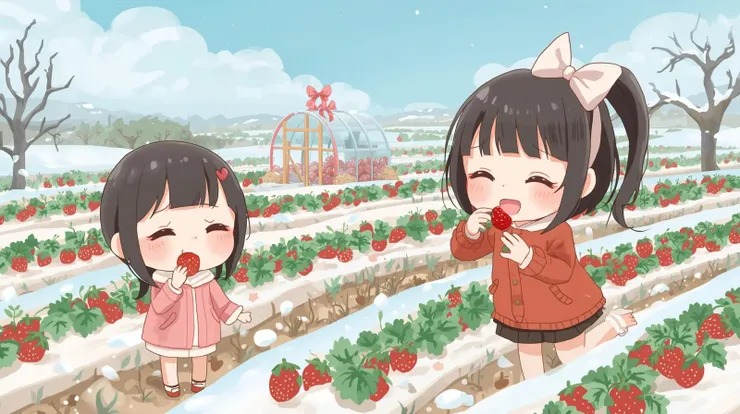 阿桃的草莓記憶,是幸褔的味道。
