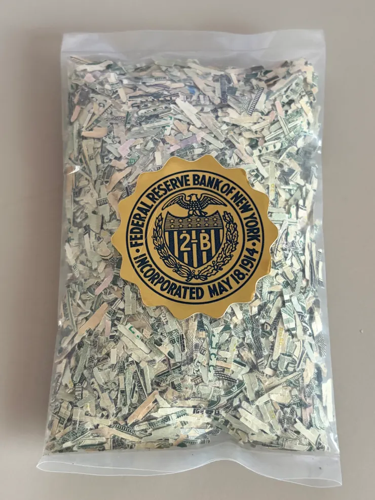 報銷後的碎美鈔