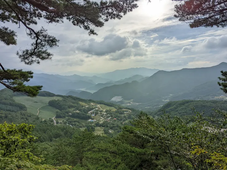寧越郡裡的某個山谷